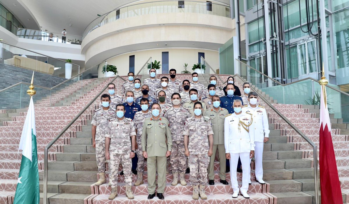 The joint Qatari Pakistani military committee held its 5th meeting
